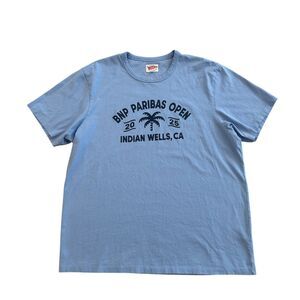 Standard Rec. BNP Paribas Open 2025 Indian Wells California T-shirt Size L/XL